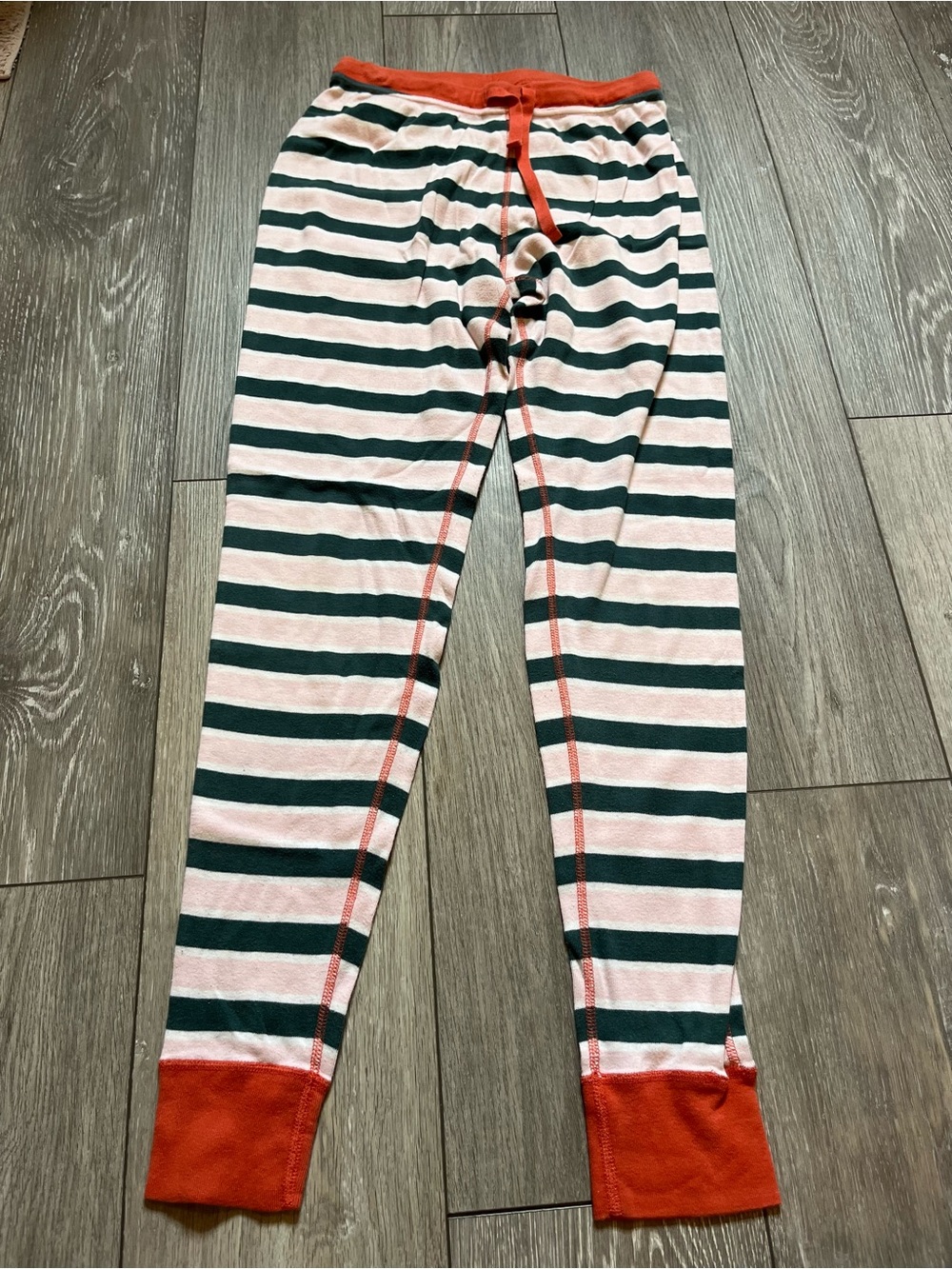 Hanna Andersson 100% organic Cotton Womens Thermal PJ Jogger Pants Small